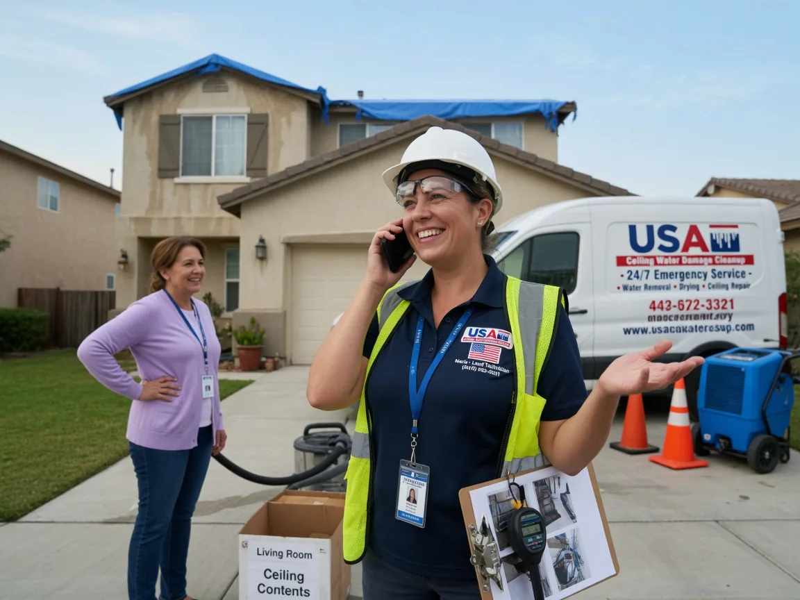 Ceiling Water Damage Restoration Porterville, CA FAQs