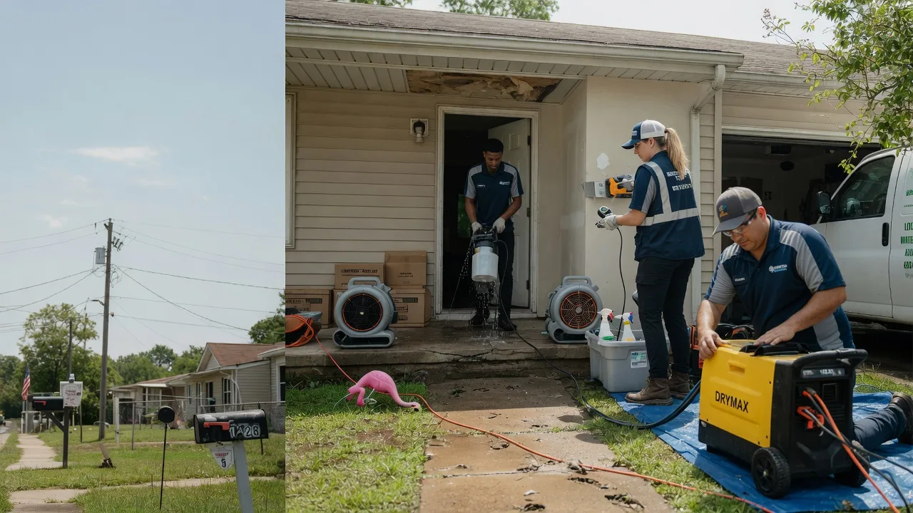 Storm Damage Water Removal in Porterville, CA near me